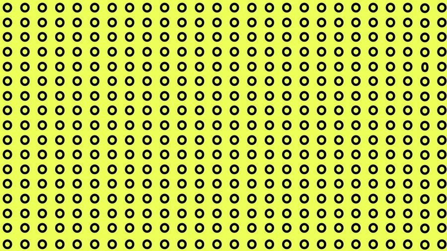 Optical Illusion Brain Challenge: If you have 50/50 Vision Find the Number 0 in 14 Secs