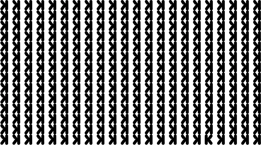 Test Visual Acuity: If you have Sharp Eyes Find the Letter K in 20 Secs