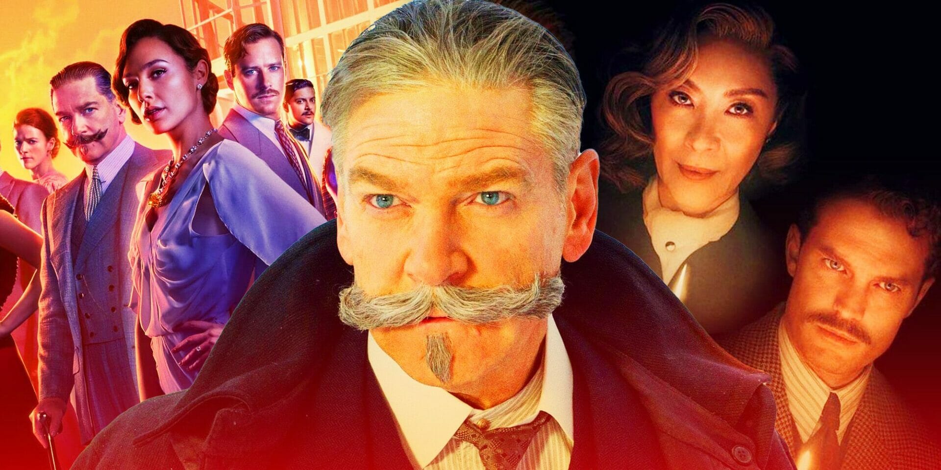 All 3 Kenneth Branagh Hercule Poirot Movies Ranked Worst To Best