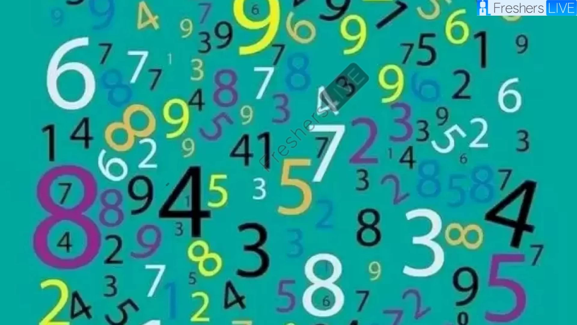 Only Mathematics Lovers Can Spot The Hidden Zero Among These Various Numbers In Less Than 5 Seconds