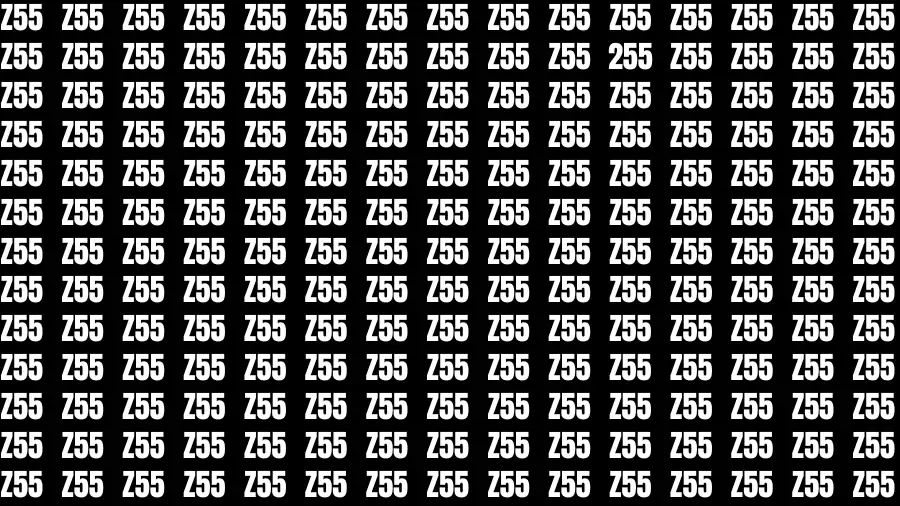 Optical Illusion Eye Test: Only Detective Brains Can Spot the Number 255 in 10 Secs!