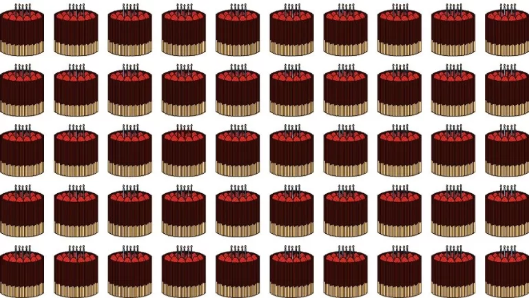 Optical Illusion Eye Test: Try to find the Odd Cake in this Image