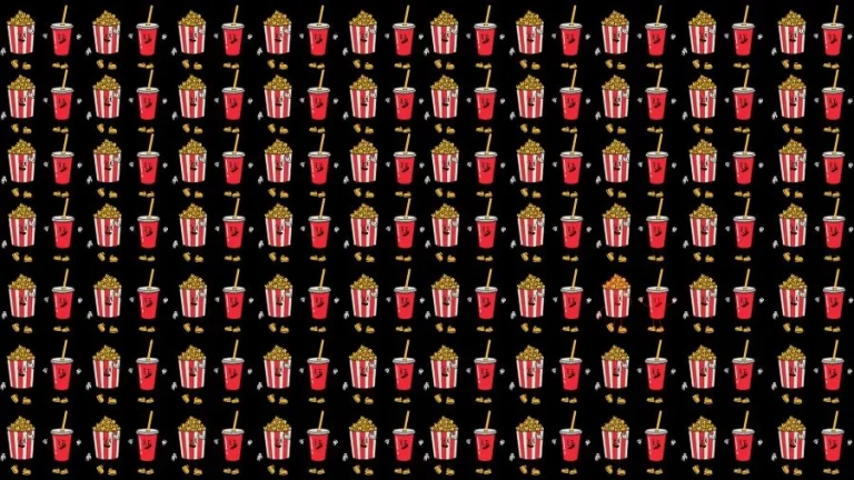 Optical Illusion Eye Test: Try to find the Odd Popcorn in this Image