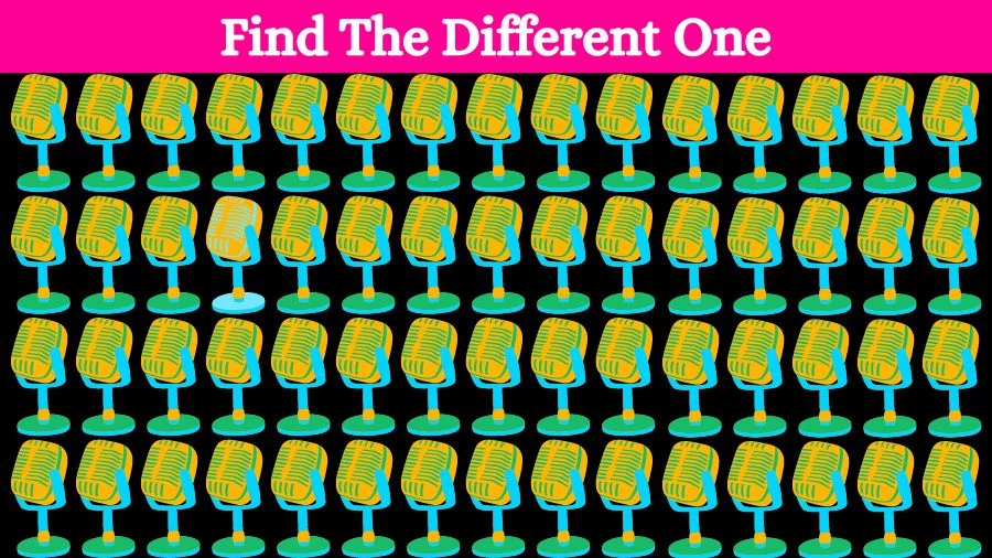 Test Visual Acuity – Can you spot the Odd One Out in this Image?