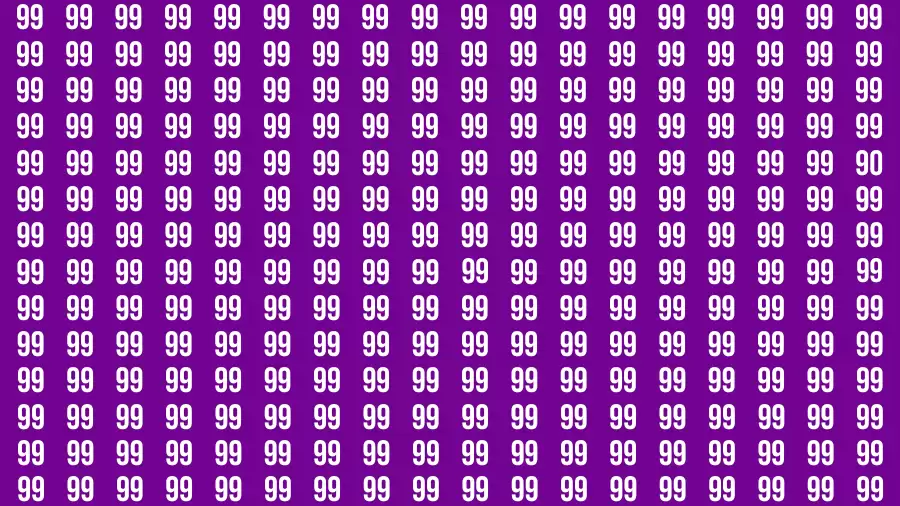 Viral Brain Teaser: Can you Find the Hidden Number 90 in 12 Secs