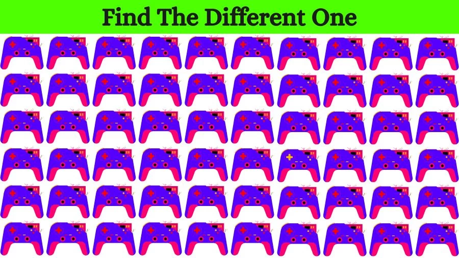 Visual Test: Can you Circle the Odd One Out in this Image