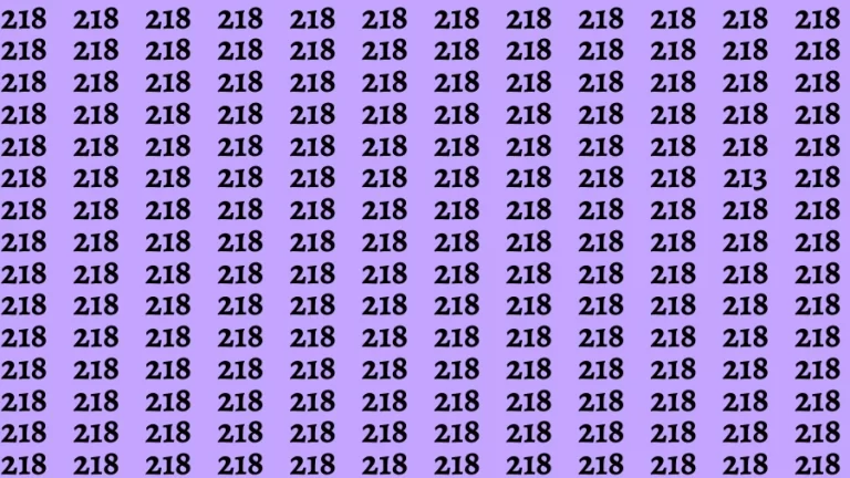 Can You Solve This Counting Number Puzzle?