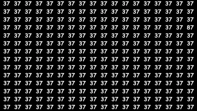 If you have Hawk Eyes Find the Number 5 among 1s in 20 Secs