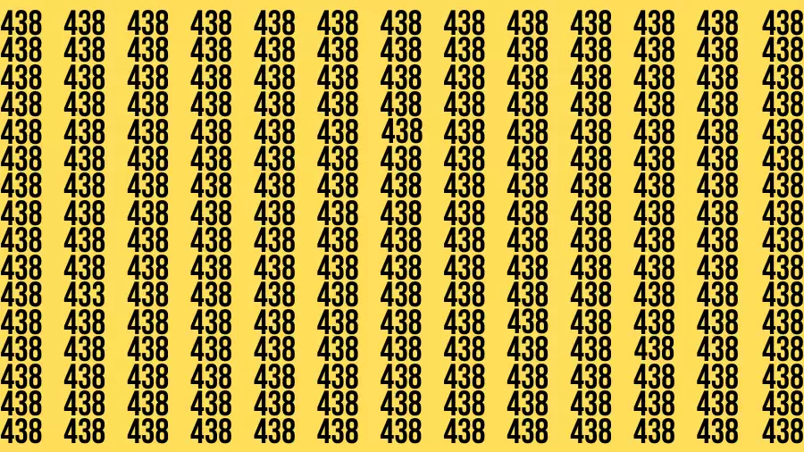 If you have Hawk Eyes Find the Number 5 among 1s in 20 Secs