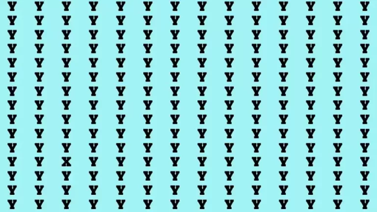 Observation Brain Challenge: If you have Eagle Eyes Find the Letter X among Y in 12 Secs