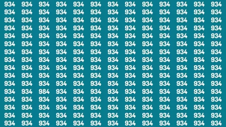 If you have Hawk Eyes Find the Number 5 among 1s in 20 Secs