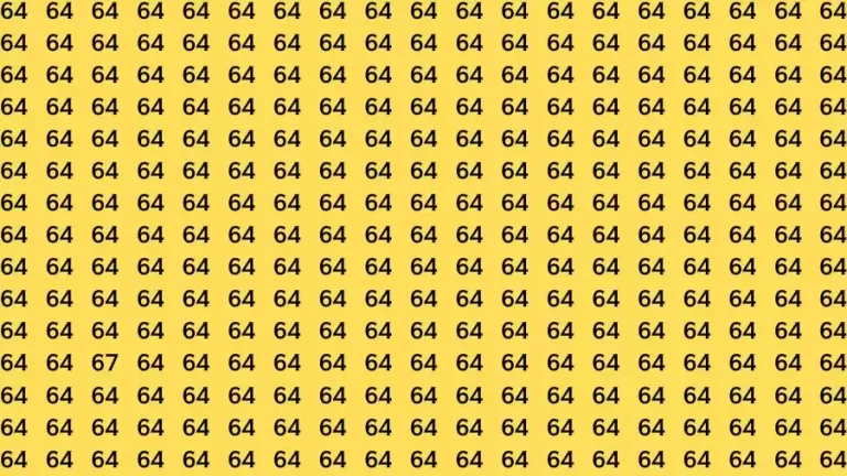 If you have Hawk Eyes Find the Number 5 among 1s in 20 Secs