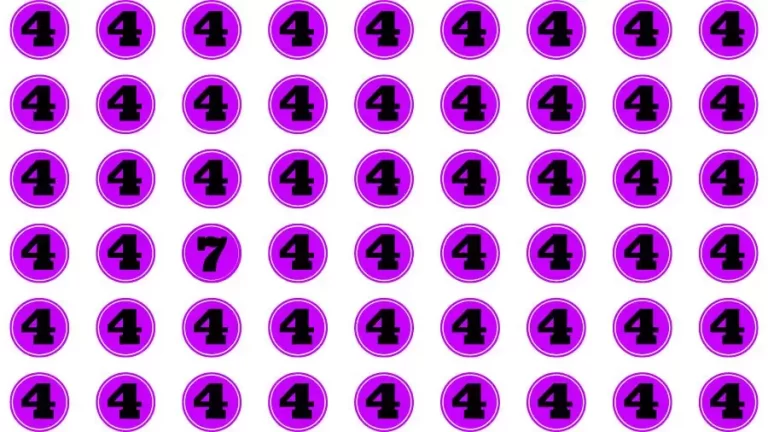 If you have Hawk Eyes Find the Number 5 among 1s in 20 Secs