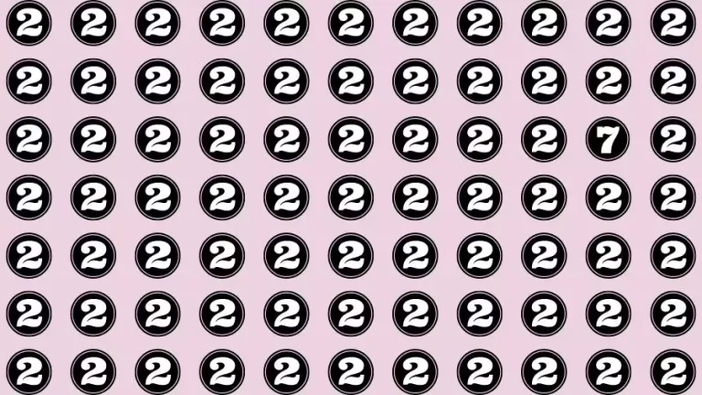 If you have Hawk Eyes Find the Number 5 among 1s in 20 Secs