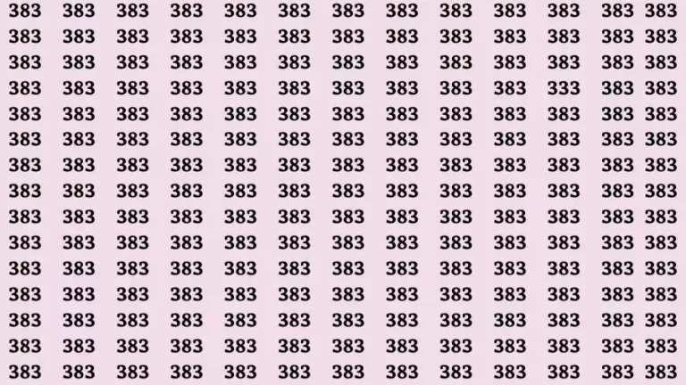 If you have Hawk Eyes Find the Number 5 among 1s in 20 Secs