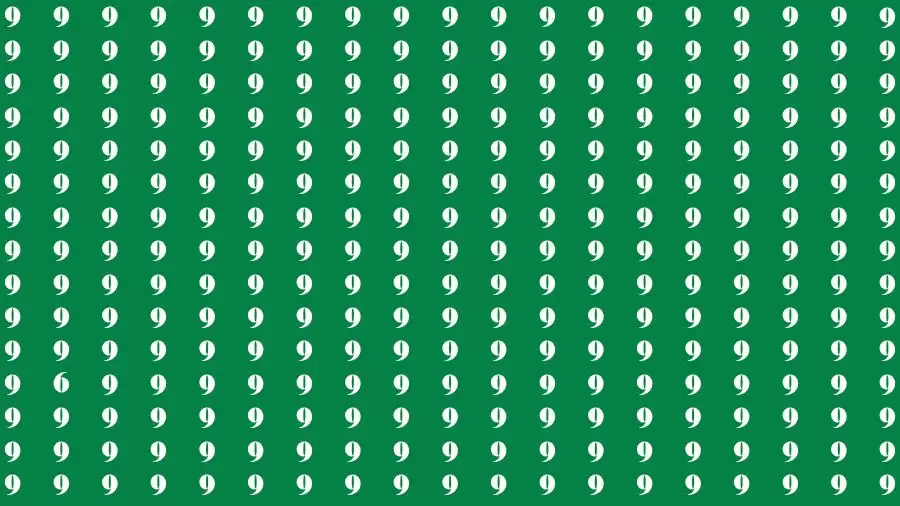 Optical Illusion Brain Challenge: If you have 50/50 Vision Find the number 6 among 9 in 12 Secs