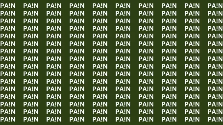 If you have Hawk Eyes Find the Number 5 among 1s in 20 Secs