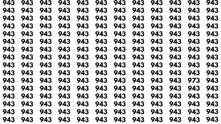 If you have Hawk Eyes Find the Number 5 among 1s in 20 Secs