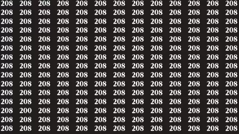 If you have Hawk Eyes Find the Number 5 among 1s in 20 Secs