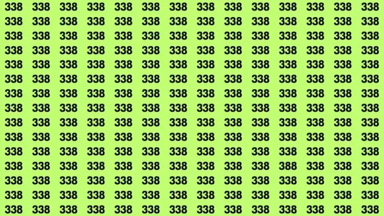 If you have Hawk Eyes Find the Number 5 among 1s in 20 Secs