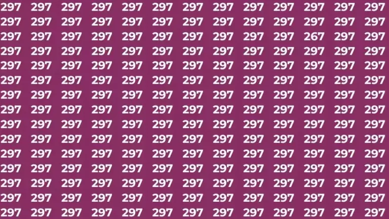 If you have Hawk Eyes Find the Number 5 among 1s in 20 Secs