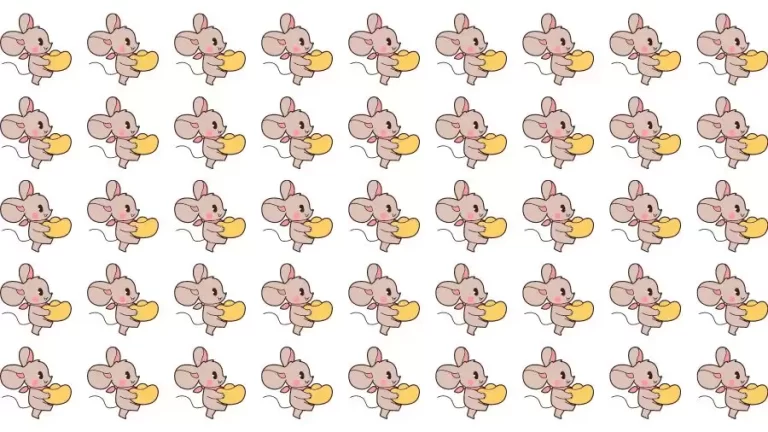 Optical Illusion Brain Test: If you have Eagle Eyes find the Odd Mickey Mouse in 8 Seconds