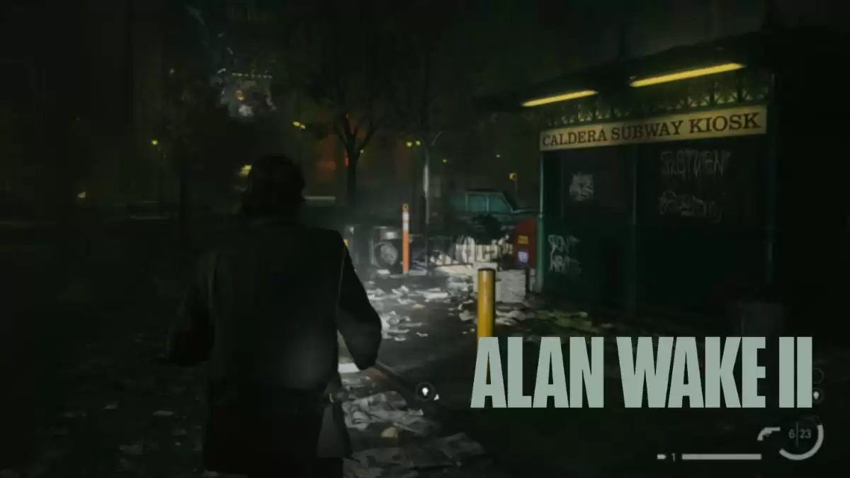 Alan Wake 2 Caldera Station, How To Enter Caldera Street Station In Alan Wake 2?