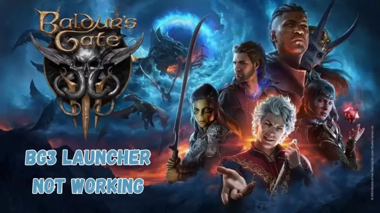 BG3 Launcher Not Working, How to Fix Baldurs Gate 3 Launcher Not Working?