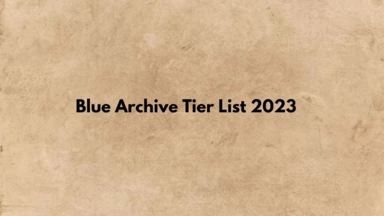 Blue Archive Tier List 2023, Coupon Codes, Gamepress and More