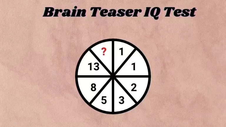 Brain Teaser IQ Test: Can You Find the Missing Number in this Circle Maths Puzzle?