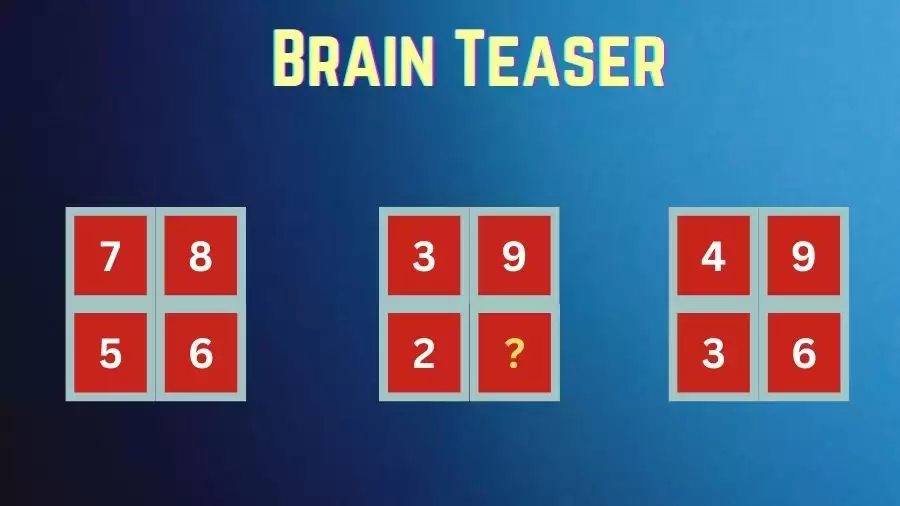 Brain Teaser Puzzle: Find the Missing Number in this Tricky Maths Puzzle