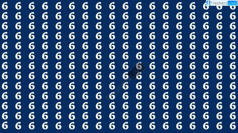 Brain Teasers for Geniuses: Find the Number 8 among 6s in 20 Seconds