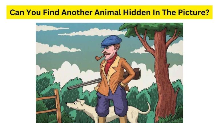 Hidden Animal Optical Illusion: Can you find the second hidden animal in the hunting scene within 11 seconds?  Test your skills!