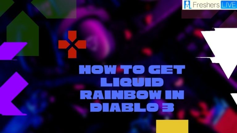 How To Get Liquid Rainbow In Diablo 3, Diablo 3 Liquid Rainbow Location