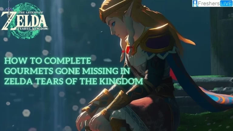 How to Complete Gourmets Gone Missing in Zelda Tears of the Kingdom?