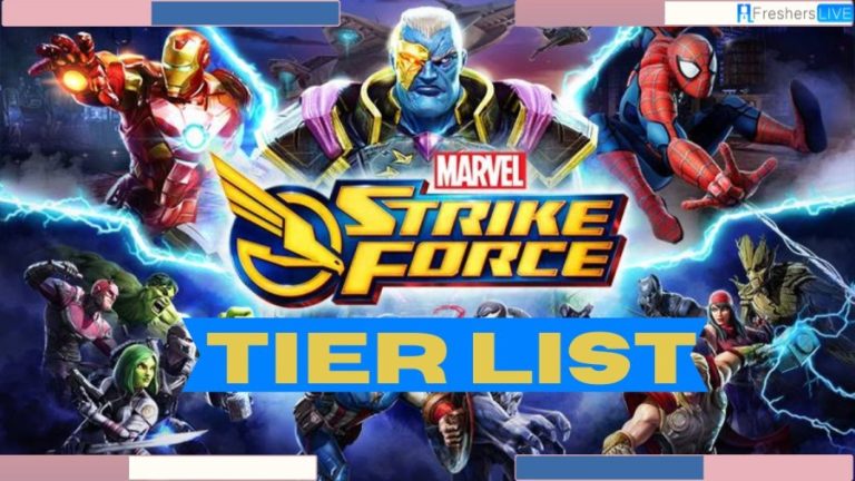 Marvel Strike Force tier list 2023, Best Characters Ranked