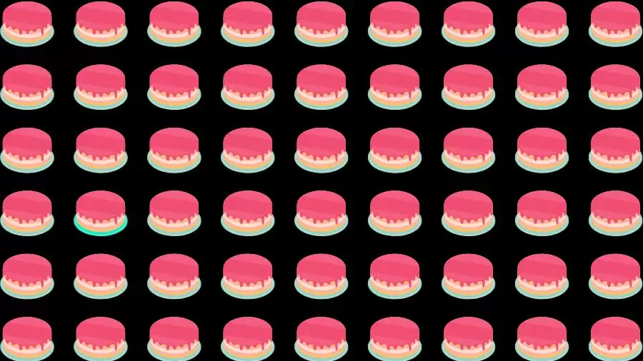 Observation Skill Test: Can you find the Odd Cake in 10 Seconds?