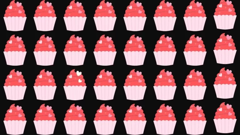 Observation Skills Test: Can you find the Odd Cupcake In 10 Seconds?