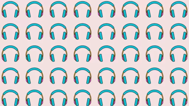 Observation Skills Test: Can you find the Odd headphone in 10 Seconds?