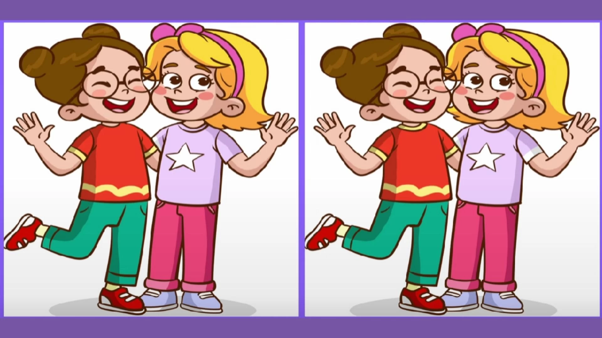 Only 1% can find the 3 differences in these two Friends' pictures in less than 15 Seconds