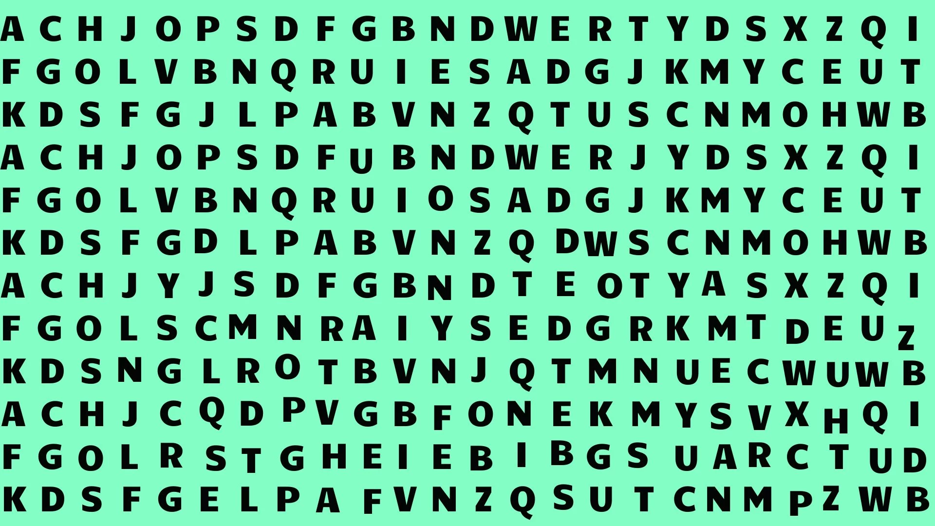 Only 5% of People Can Spot the Word Move in This Image Within 10 Seconds