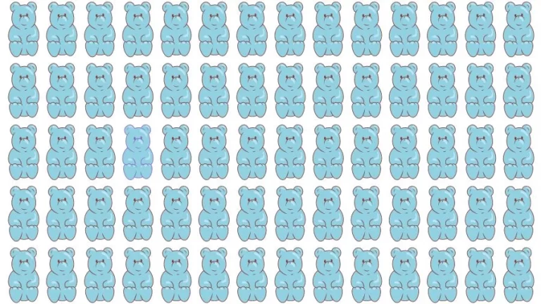 Optical Illusion Eye Test: Try to find the Odd Teddy in this Image