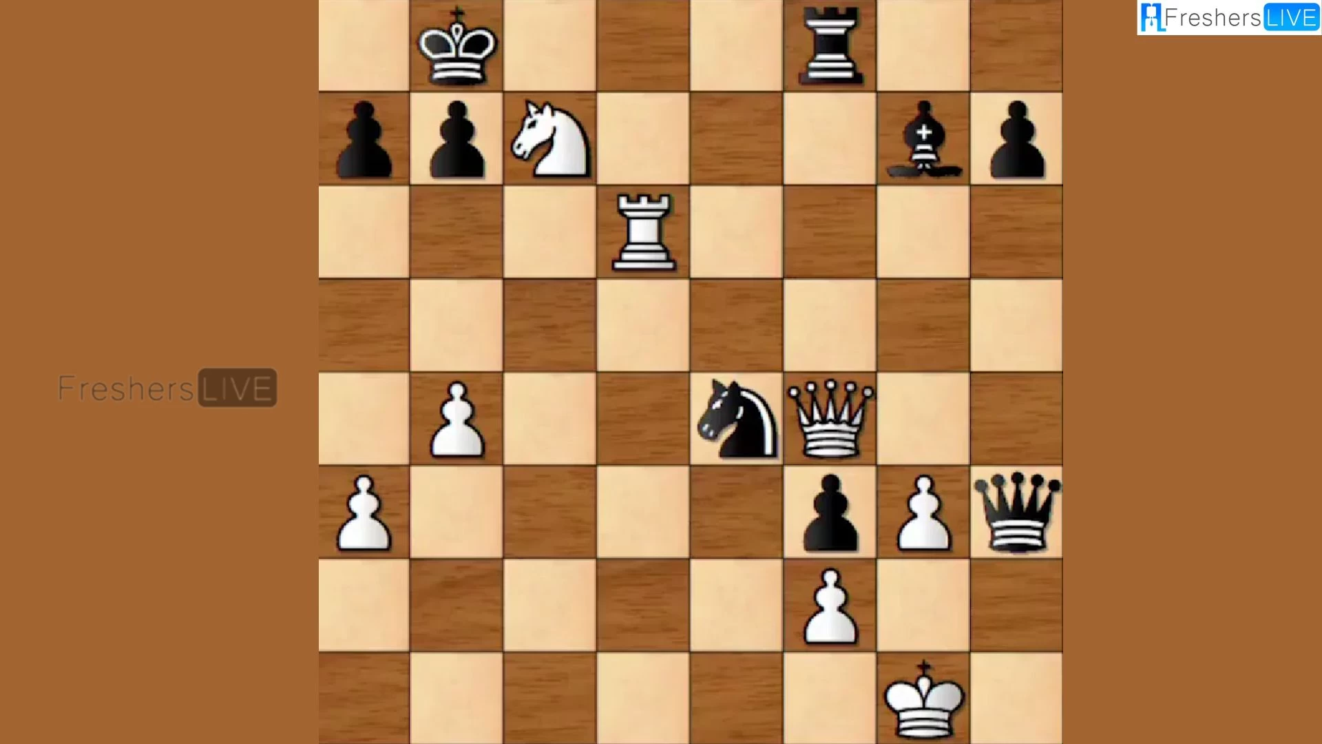 Solve This Chess Puzzle in Four White Moves