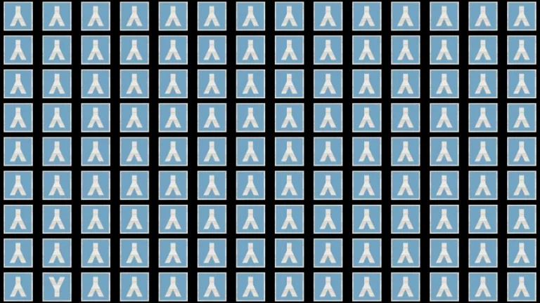 Visual Test: If you have Eagle Eyes Find the Inverted Y in 15 Secs