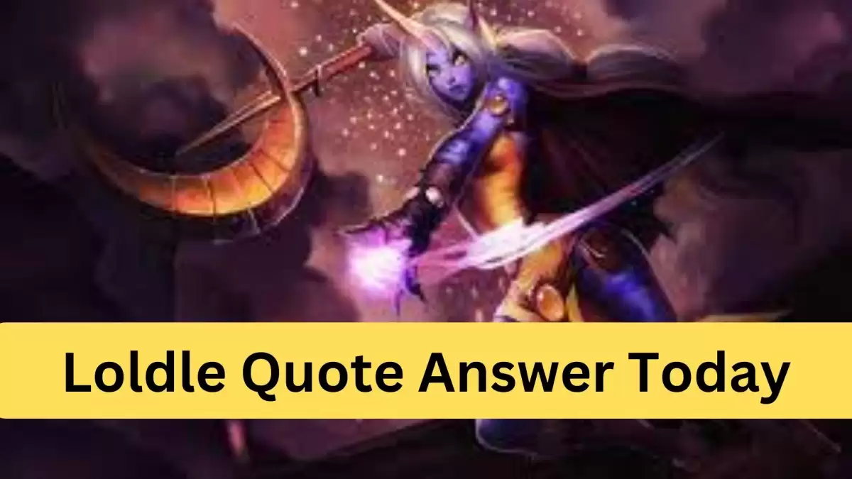 What Champion Says This? By the power of the stars Loldle Quote Answer Today