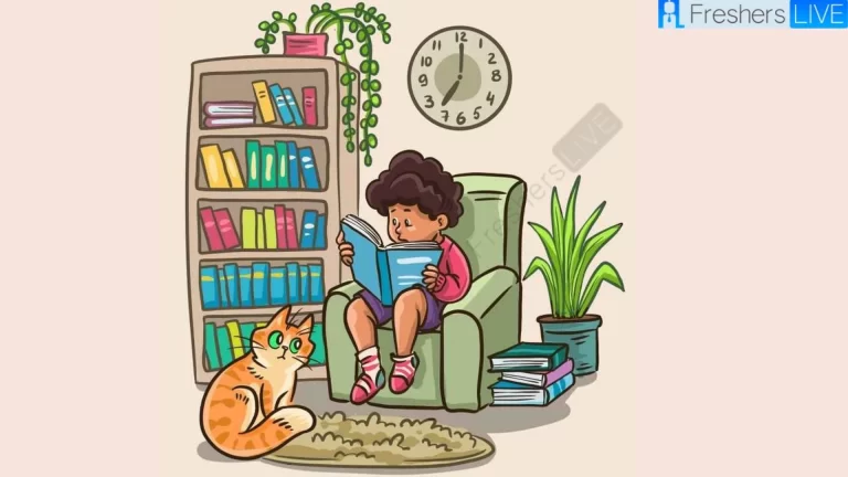 You have 50/50 vision if you can spot the mistake in the boy reading the book picture. Try Your Skill!