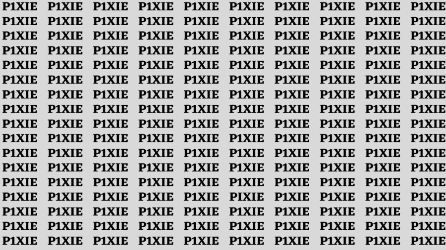 Brain Test: If you have Eagle Eyes Find the Word Pixie in 15 Secs