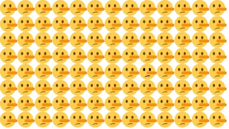 Brain Teaser For Sharp Eyes: Can you Find the Odd Emoji in 10 Secs?