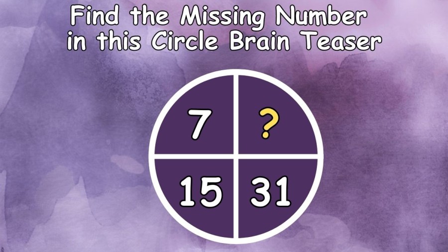 Maths Quiz for Genius Minds: Find the Missing Number in this Circle Brain Teaser