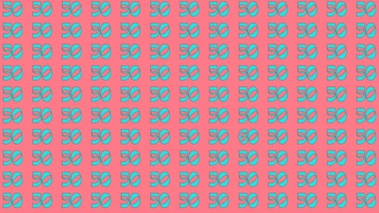 Observation Skill Test: Can you find the number 60 among 50 in 10 seconds?